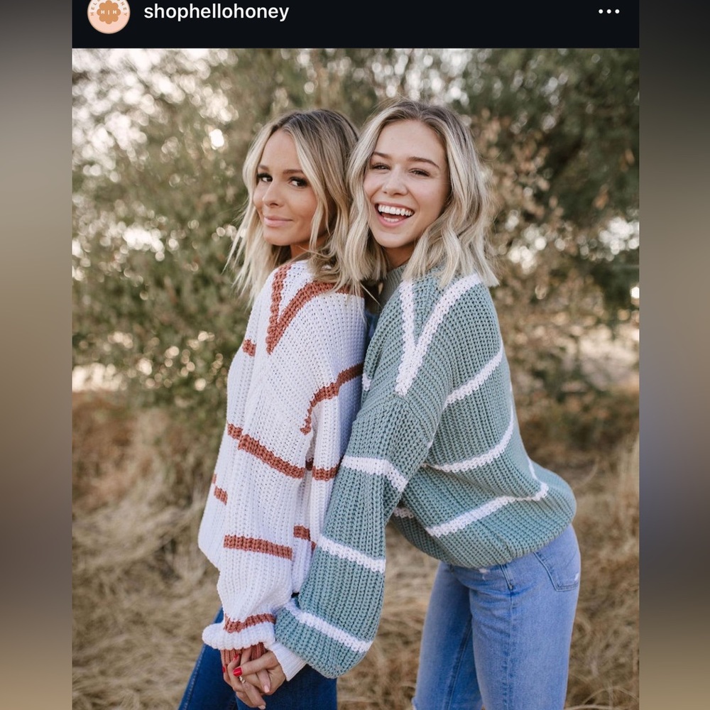 Cozy sweater from Hello Honey